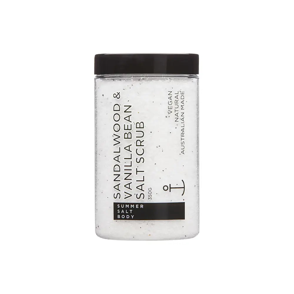 Summer Salt Body Sandalwood & Vanilla Bean Salt Scrub