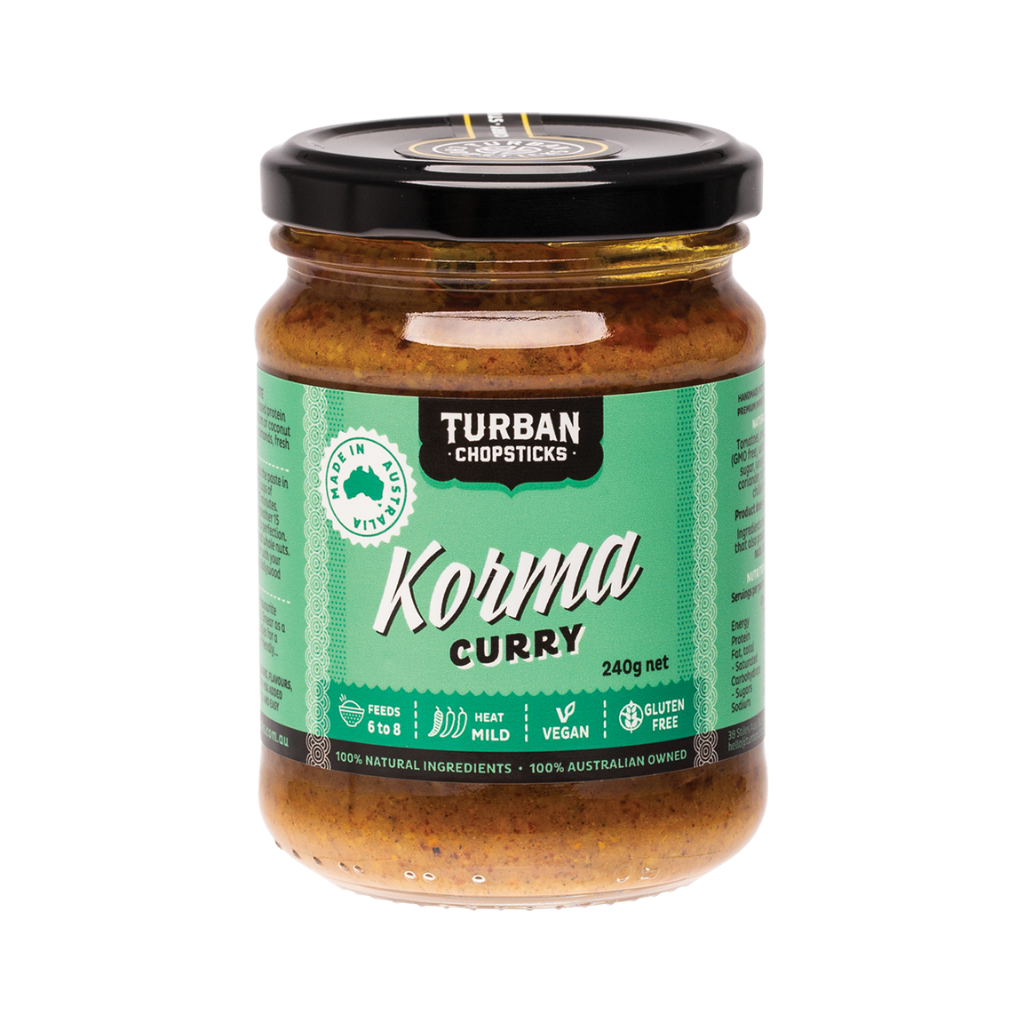 Turban Chopsticks Korma Curry-The Living Co.