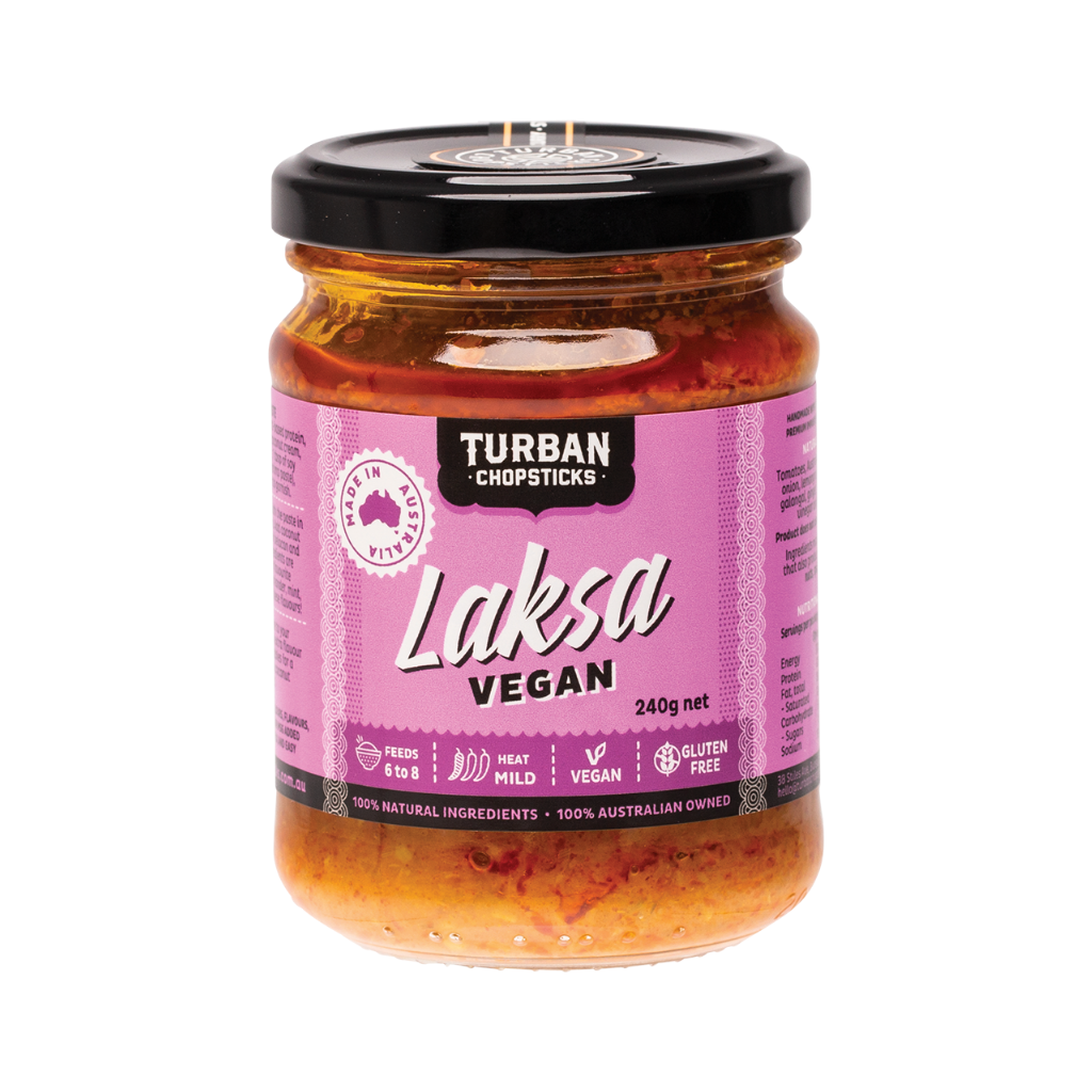 Turban Chopsticks Laksa Vegan-The Living Co.
