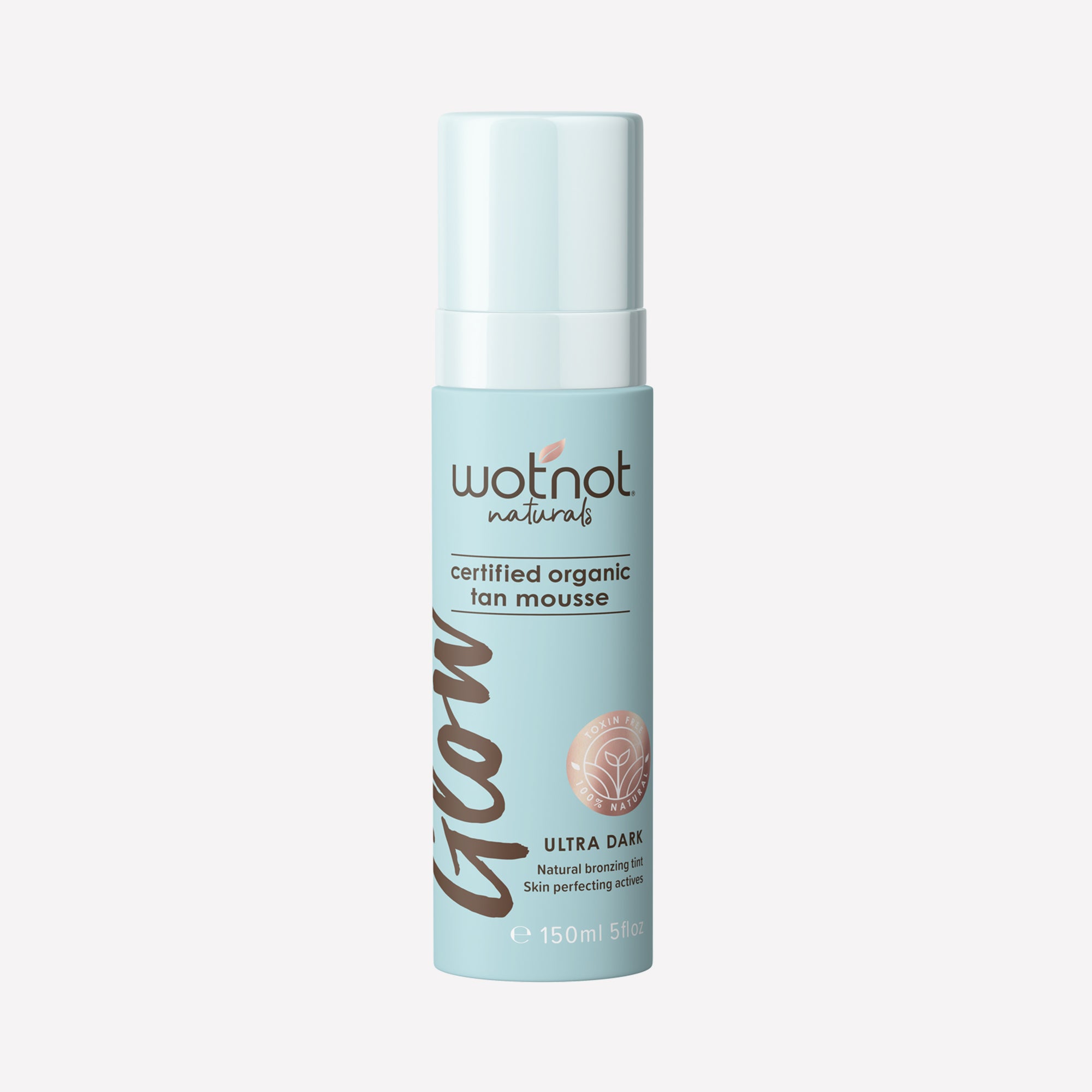 Wotnot Certified Organic Self Tan Mousse Ultra Dark-The Living Co.