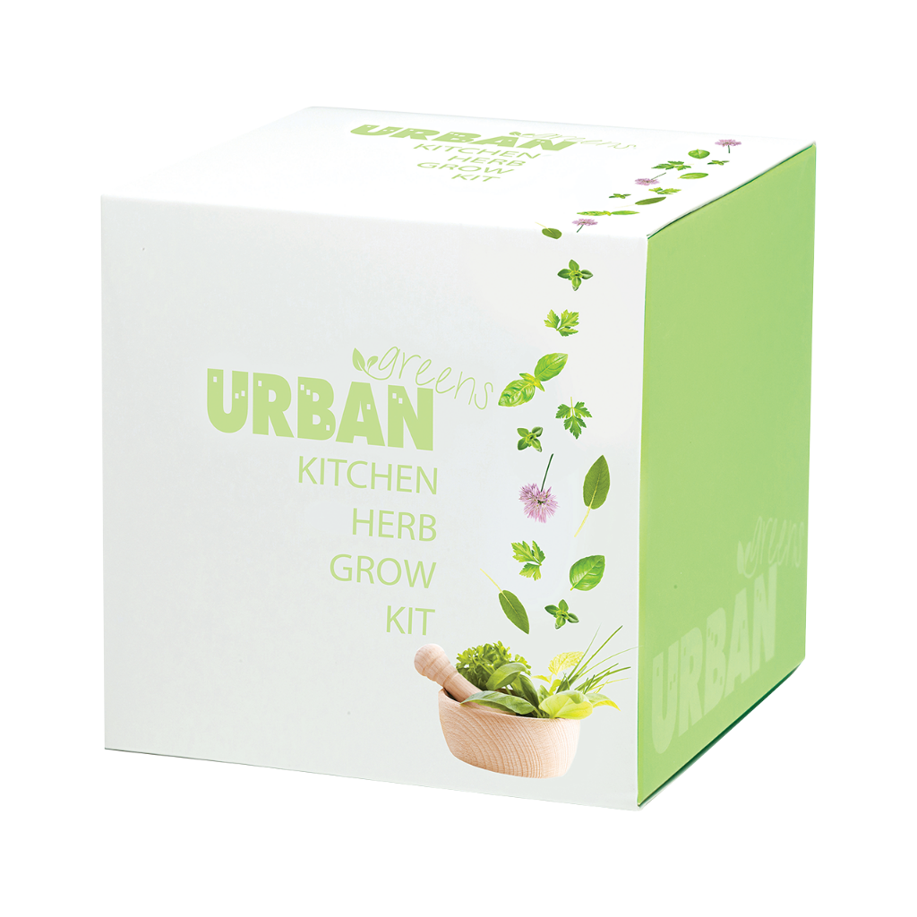 Urban Greens Grow Kit Kitchen Herbs 10x10cm-The Living Co.