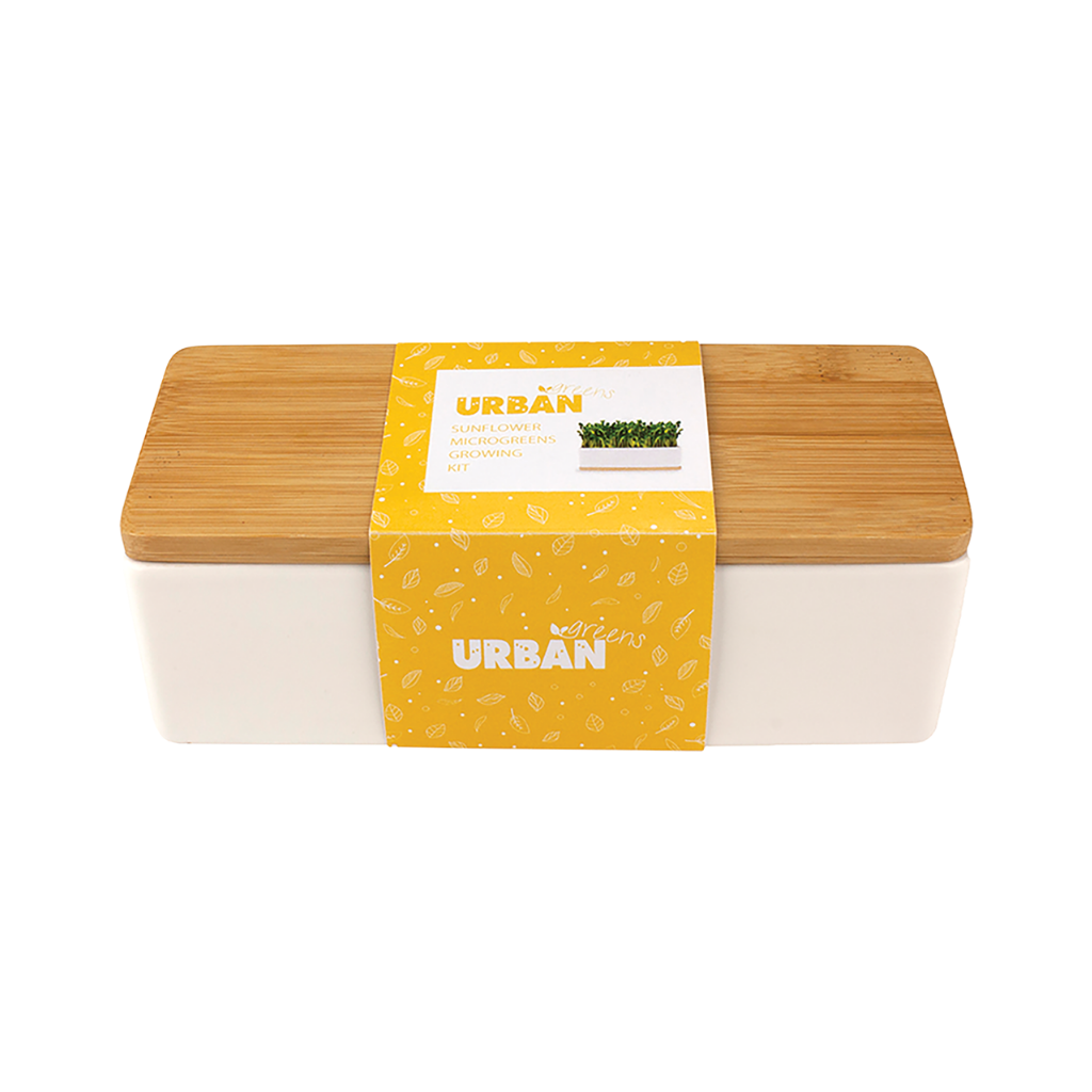 Urban Greens Mini Garden Sprouts Kit Sunflower 20x8x7cm