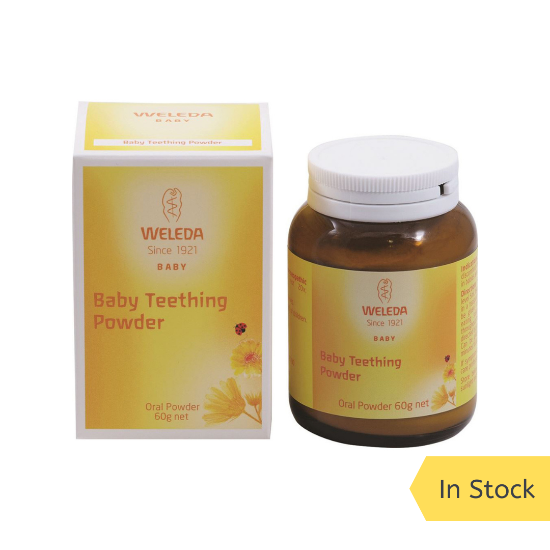 Weleda Baby Teething Powder 60g-The Living Co.