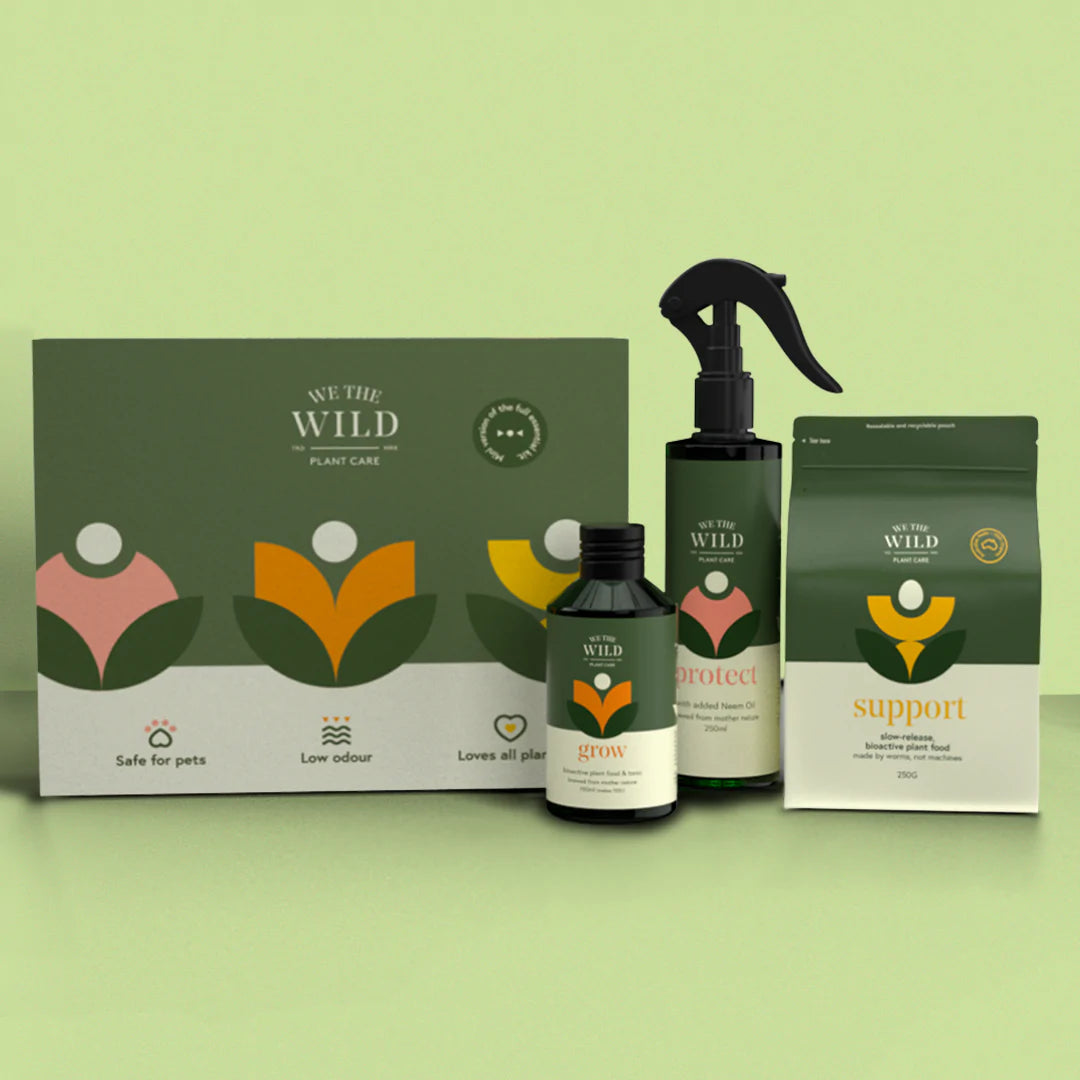We The Wild Essential Plant Care Kit-The Living Co.