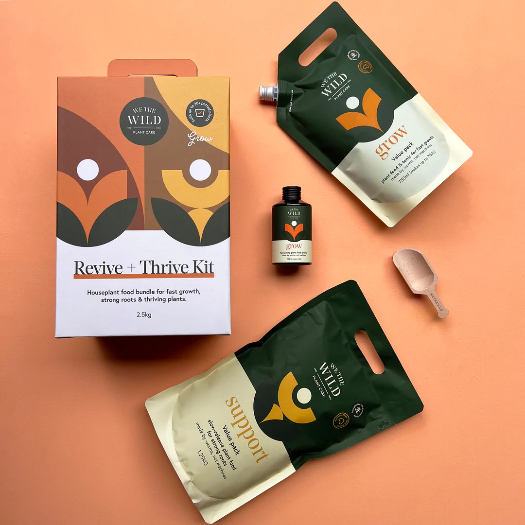 We The Wild Revive + Thrive Plant Health Kit-The Living Co.