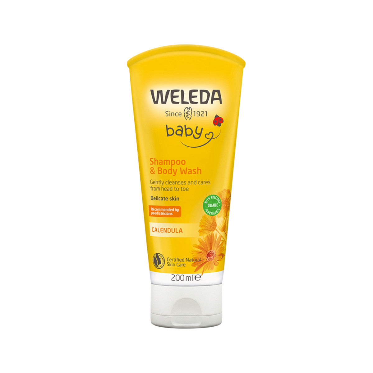 Weleda Calendula Shampoo & Body Wash-The Living Co.