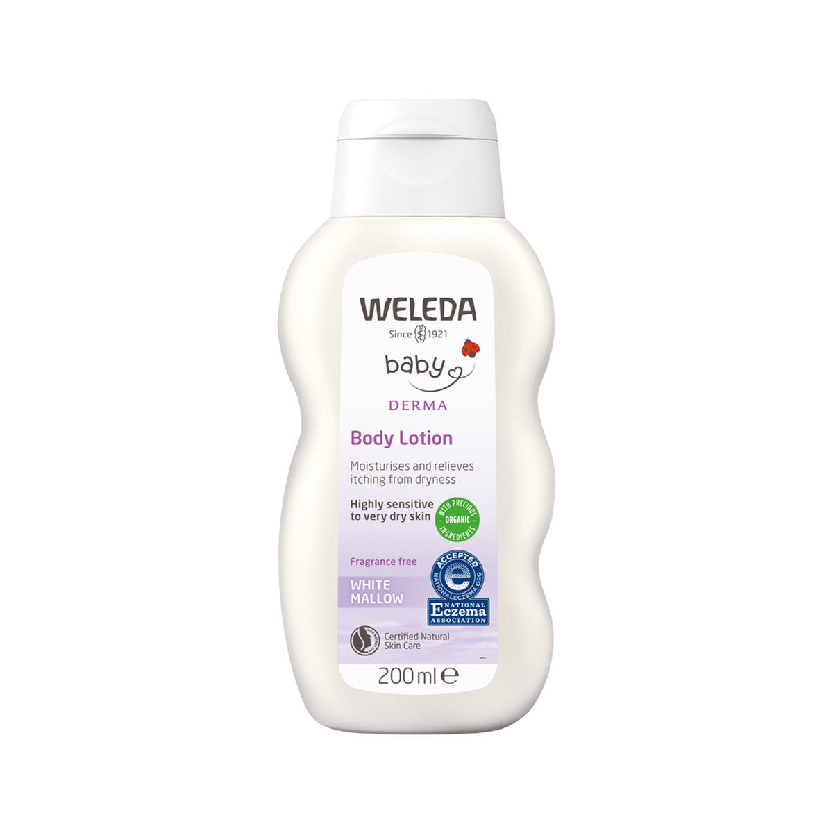 Weleda White Mallow Body Lotion 200ml-The Living Co.