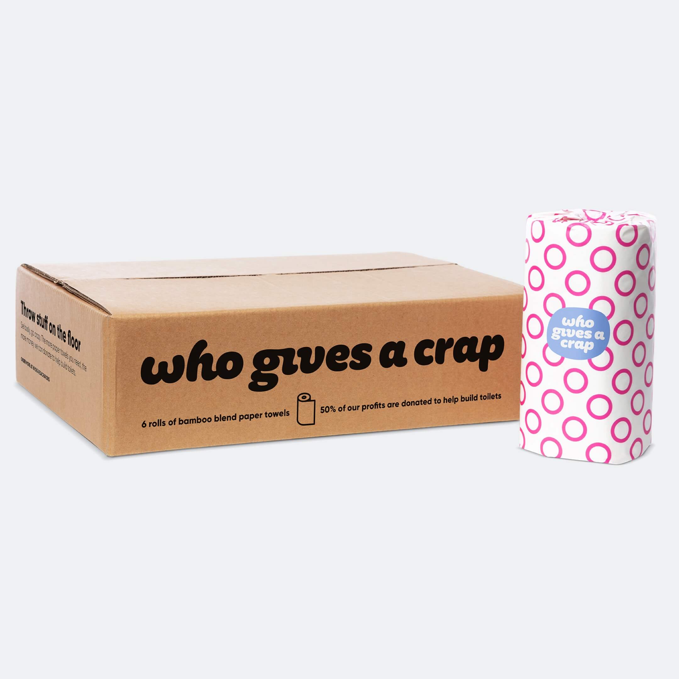 Who Gives A Crap Forest Friendly Kitchen Paper Towel {6 Pack}-The Living Co.