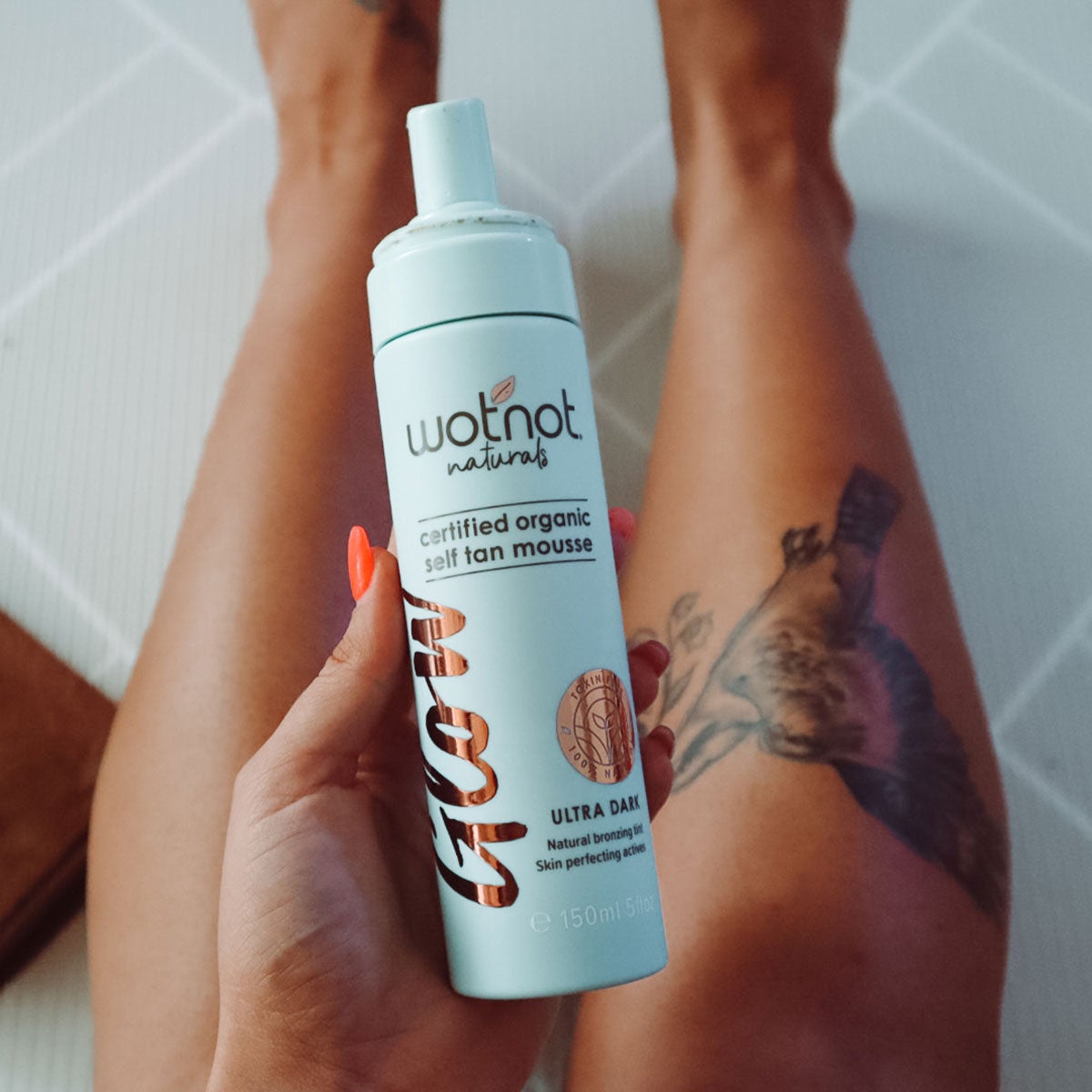 Wotnot Certified Organic Self Tan Mousse Medium