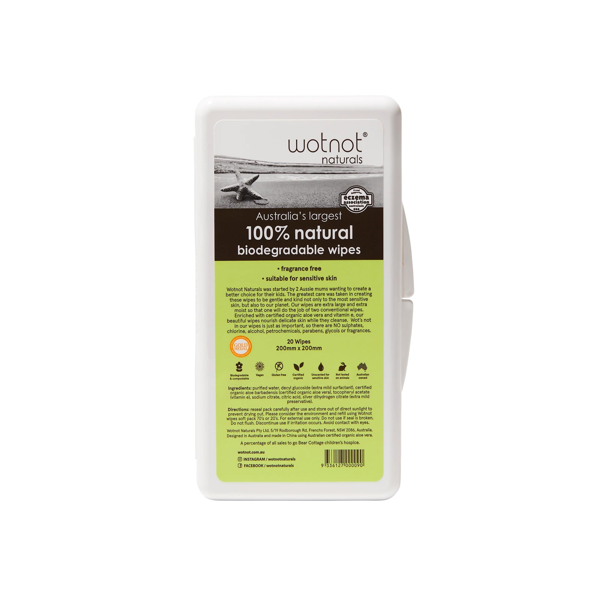 Wotnot Baby Wipes & Case-The Living Co.
