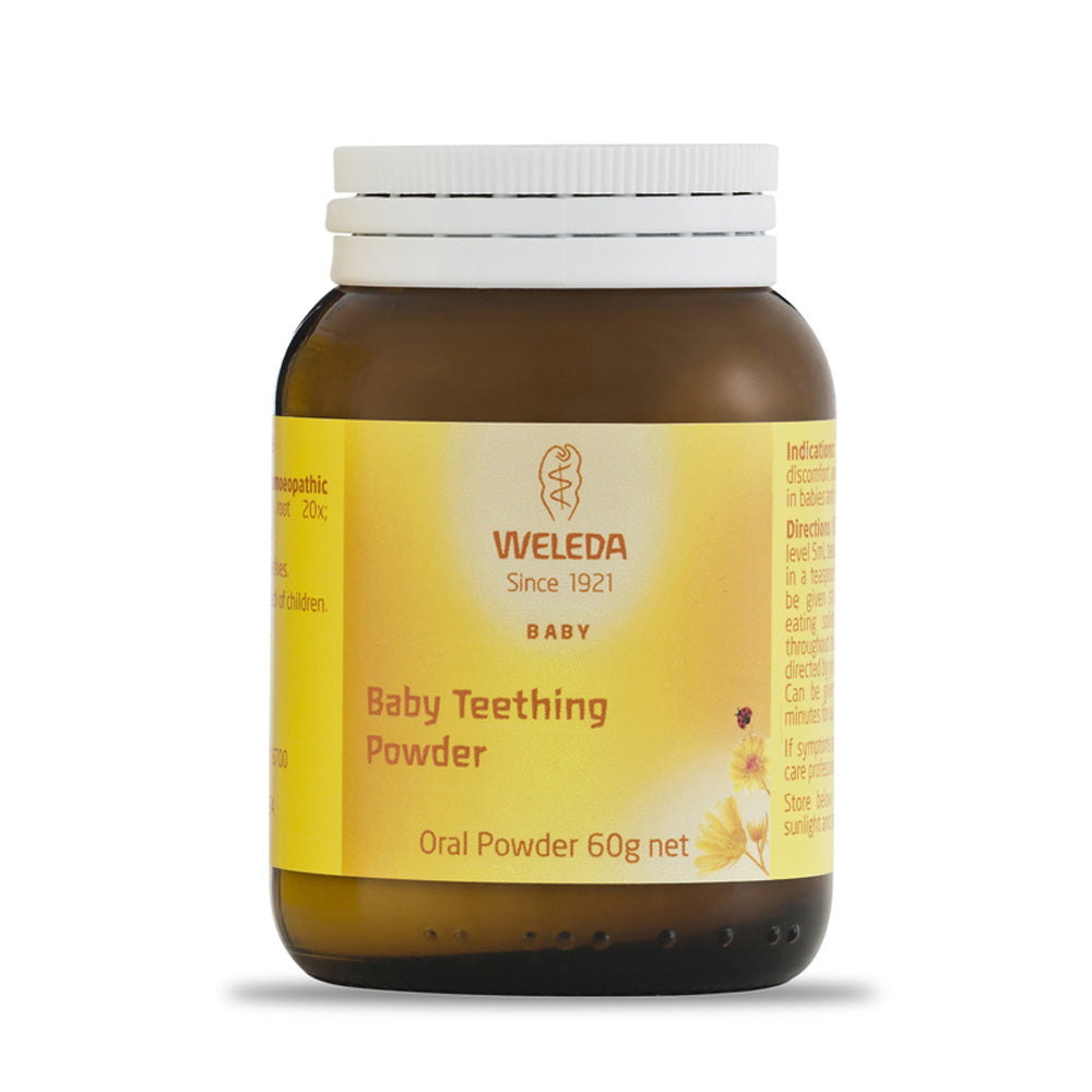 Weleda Baby Teething Powder 60g-The Living Co.