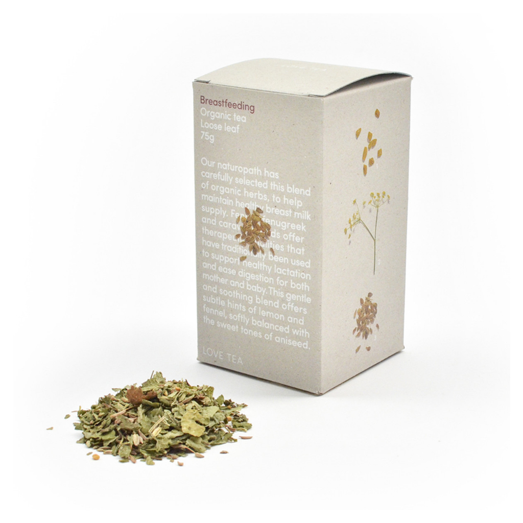 Love Tea Organic Breastfeeding Tea 75g-The Living Co.