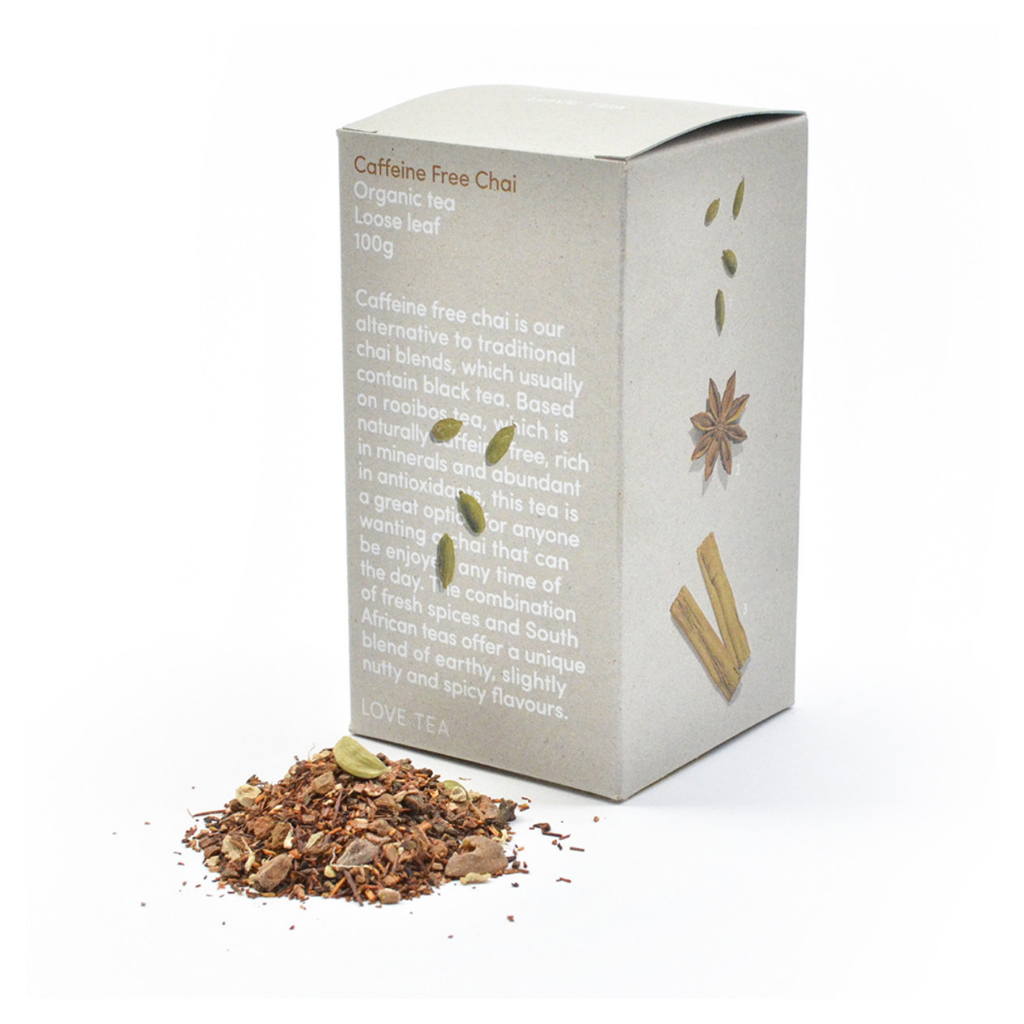Love Tea Organic Caffeine Free Chai 100g