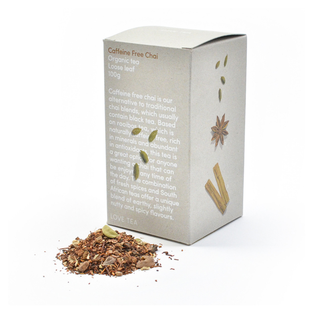 Love Tea Organic Caffeine Free Chai 100g-The Living Co.