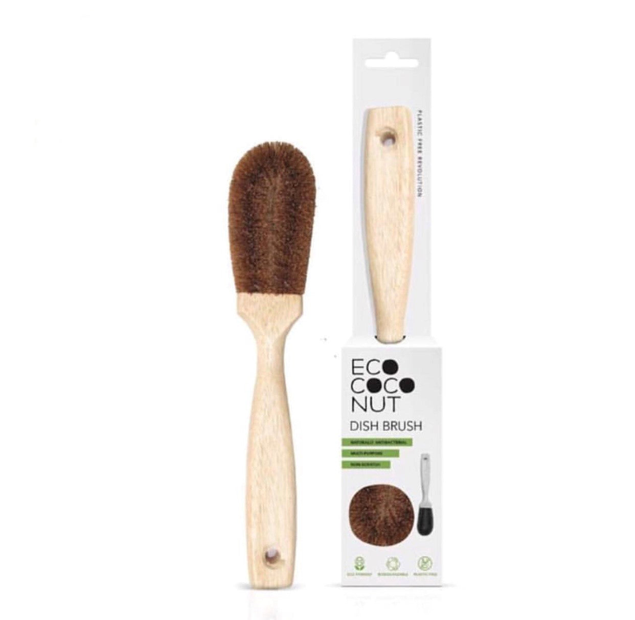 EcoCoconut Dish Brush-The Living Co.