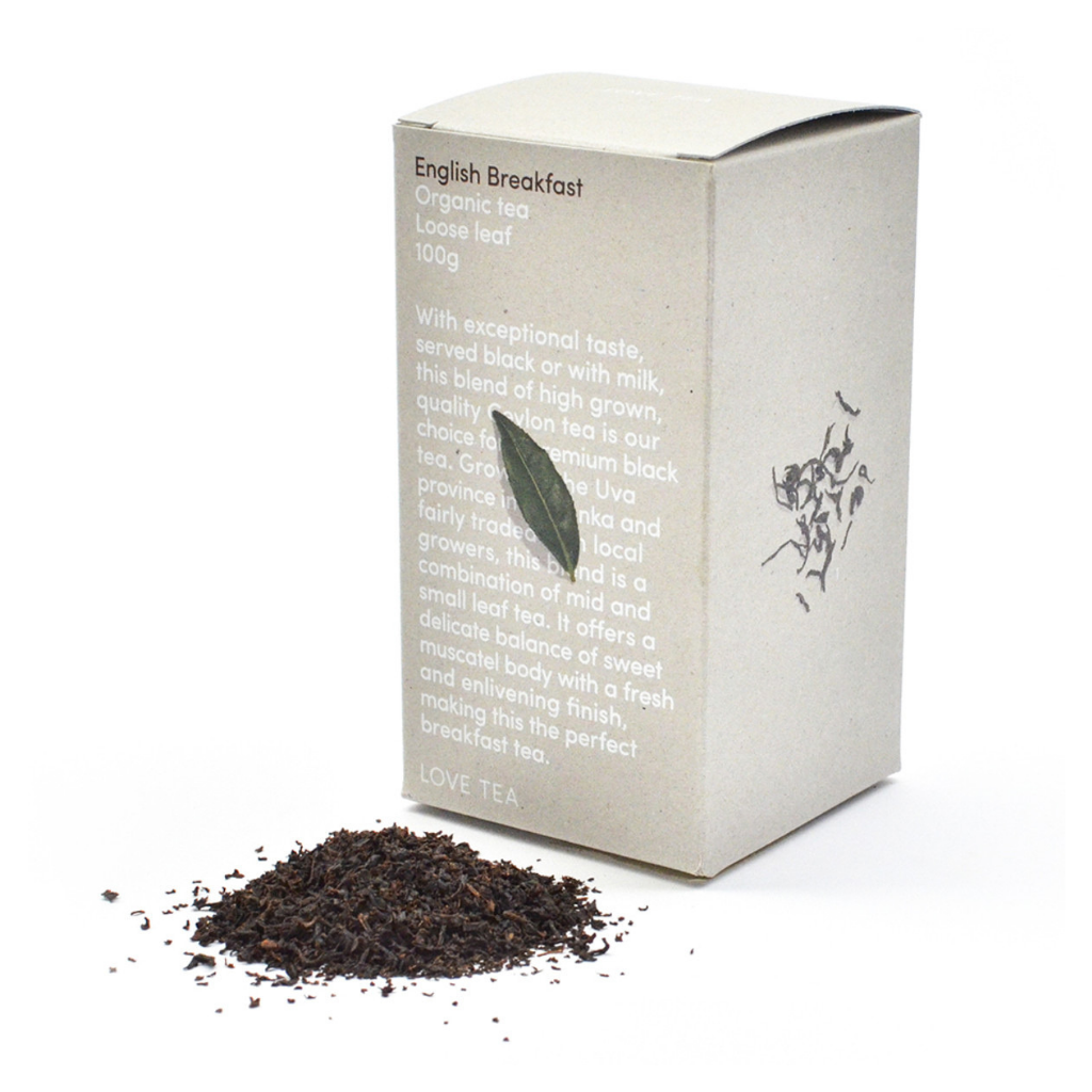 Love Tea Organic English Breakfast 100g