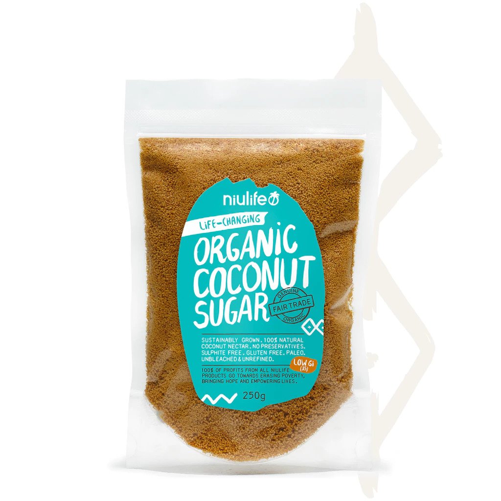 Niulife Coconut Sugar 250g-The Living Co.
