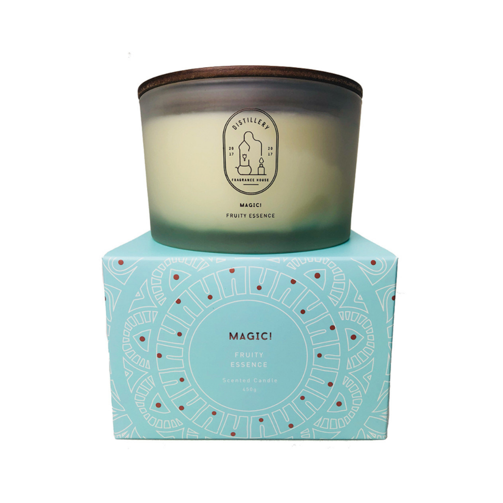 Distillery Fragrance House Soy Candle Magic Fruity Essence-The Living Co.