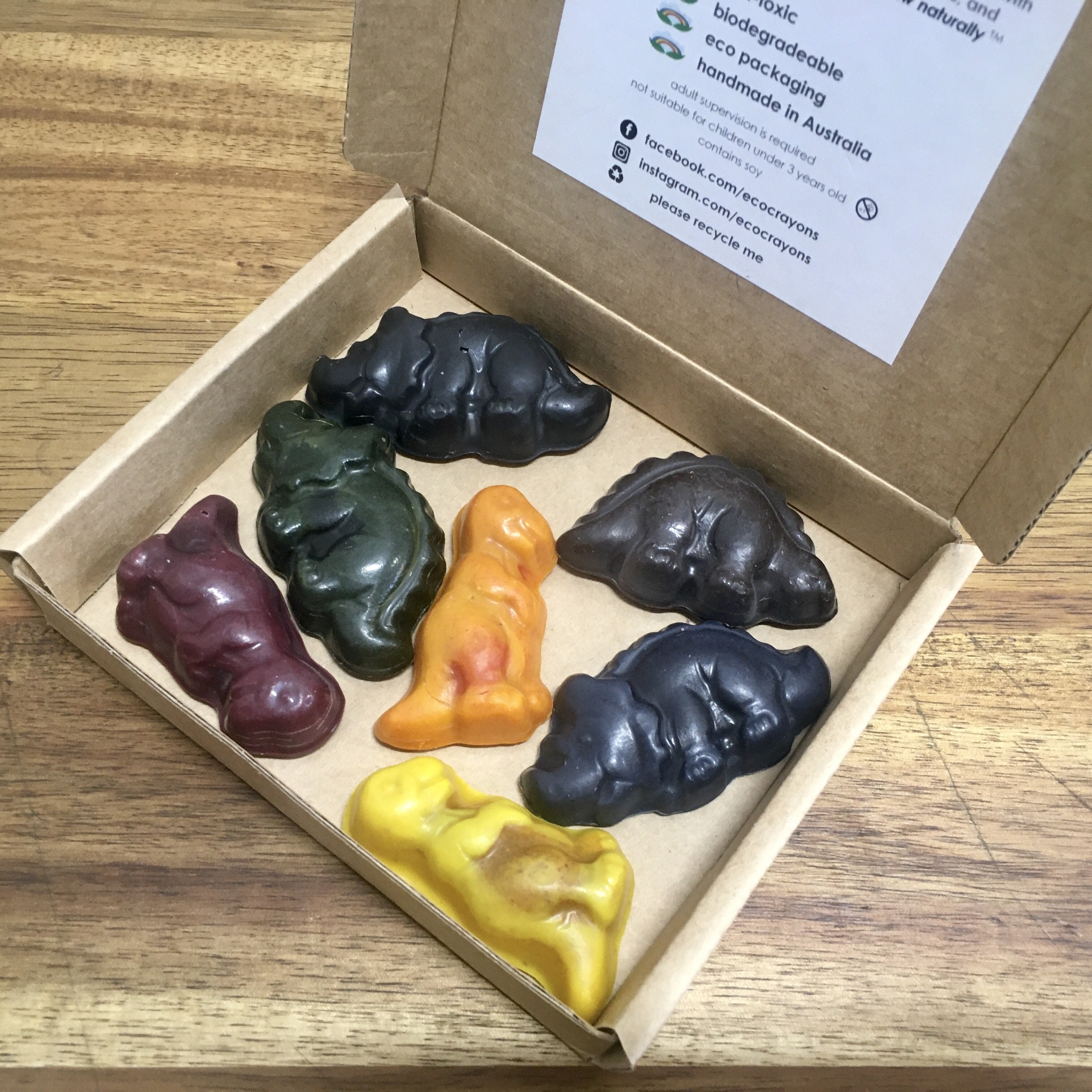 Eco Crayons Dinosaur Crayons