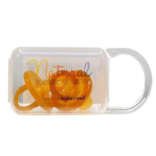 Natural Rubber Soothers Rounded