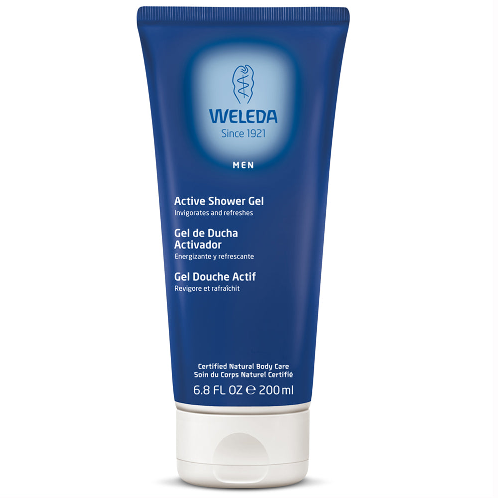 Weleda Men Active Shower Gel 200ml-The Living Co.