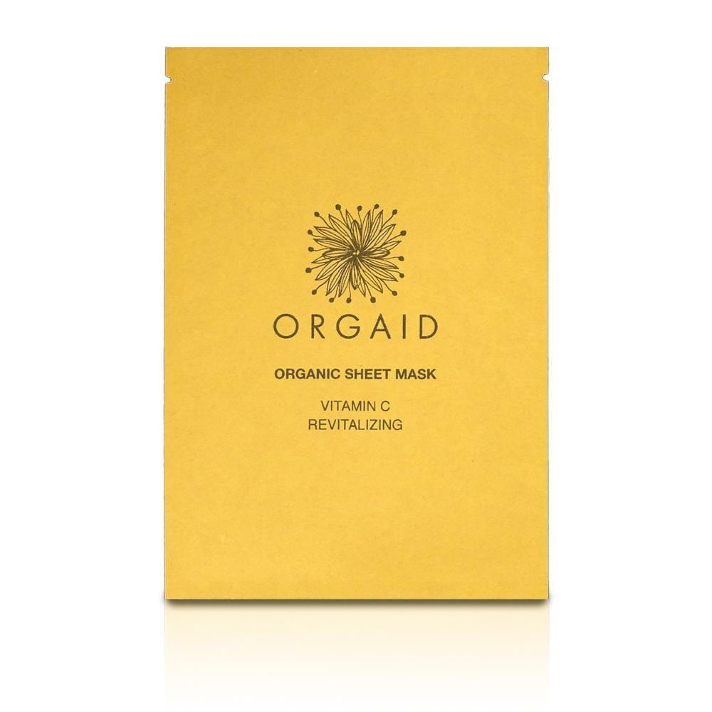 Orgaid Organic Sheet Mask Vitamin C & Revitalizing
