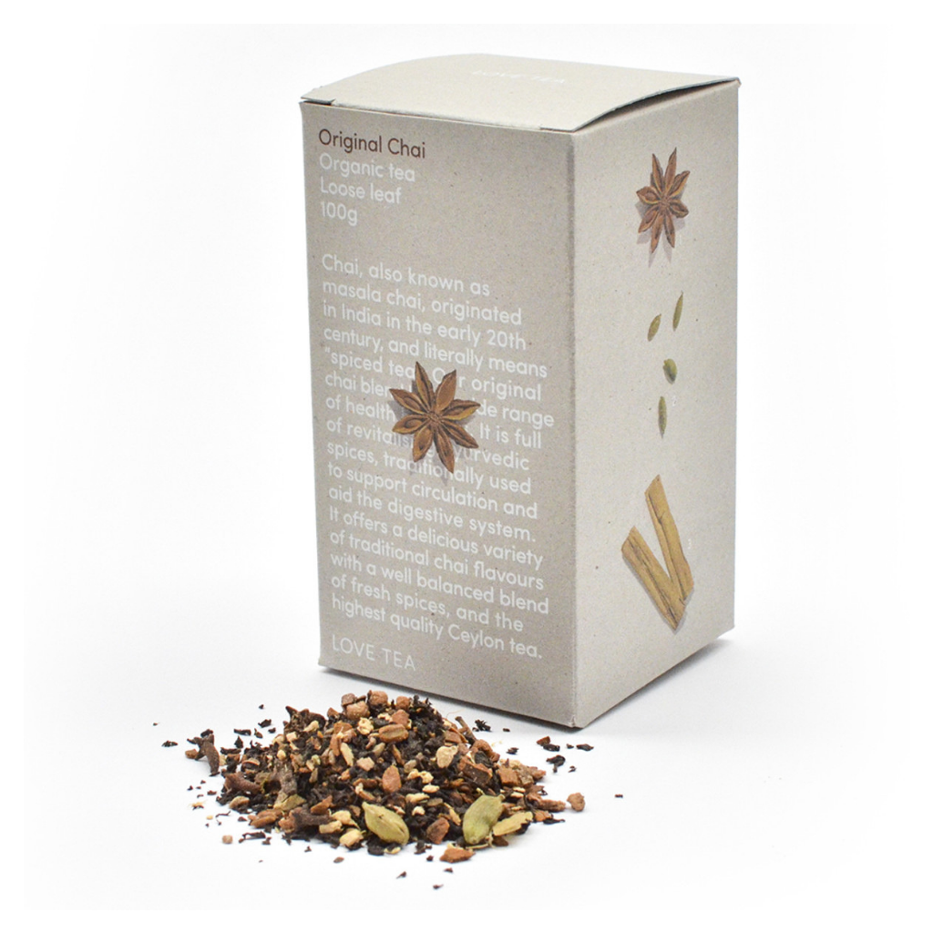 Love Tea Organic Original Chai 100g-The Living Co.