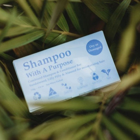 Shampoo With A Purpose Dry Or Damaged Hair Shampoo/Conditioner Bar