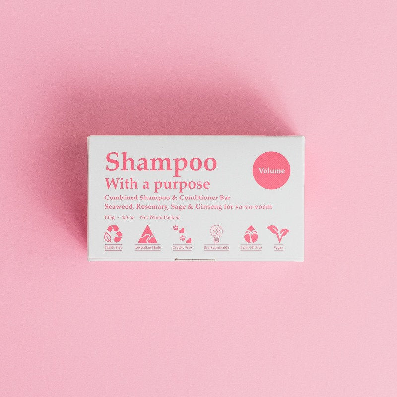 Shampoo With A Purpose Volume Shampoo & Conditioner Bar