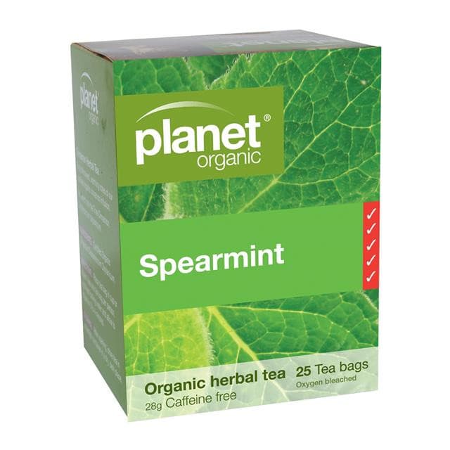 Planet Organic Spearmint Tea Bags 25-The Living Co.