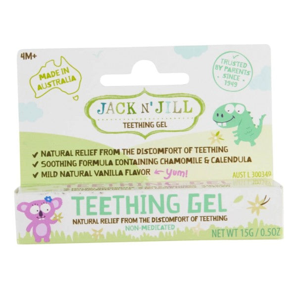 Jack n' Jill Natural Teething Gel 15g-The Living Co.