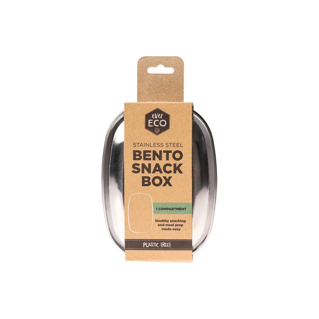 Ever Eco Stainless Steel Bento Snack Box 1 Compartment
