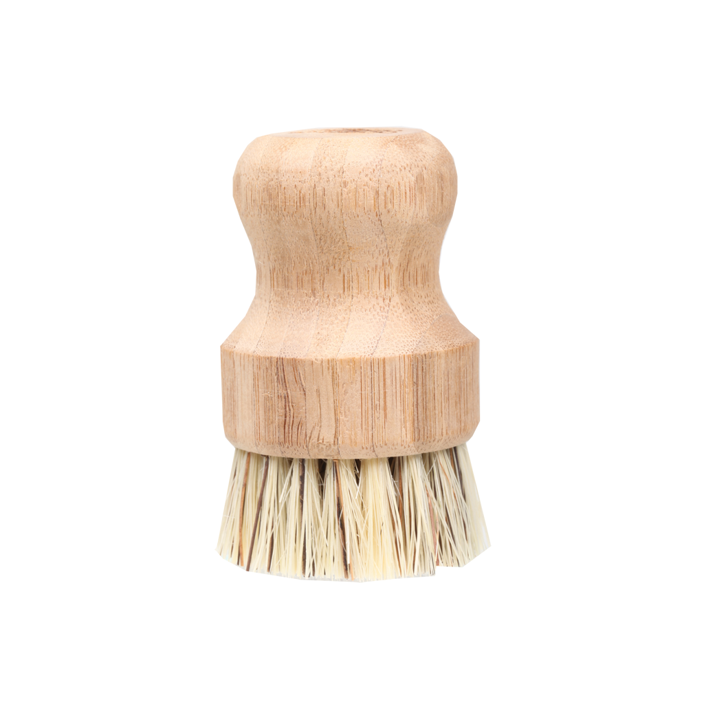 Go Bamboo Veggie Brush-The Living Co.