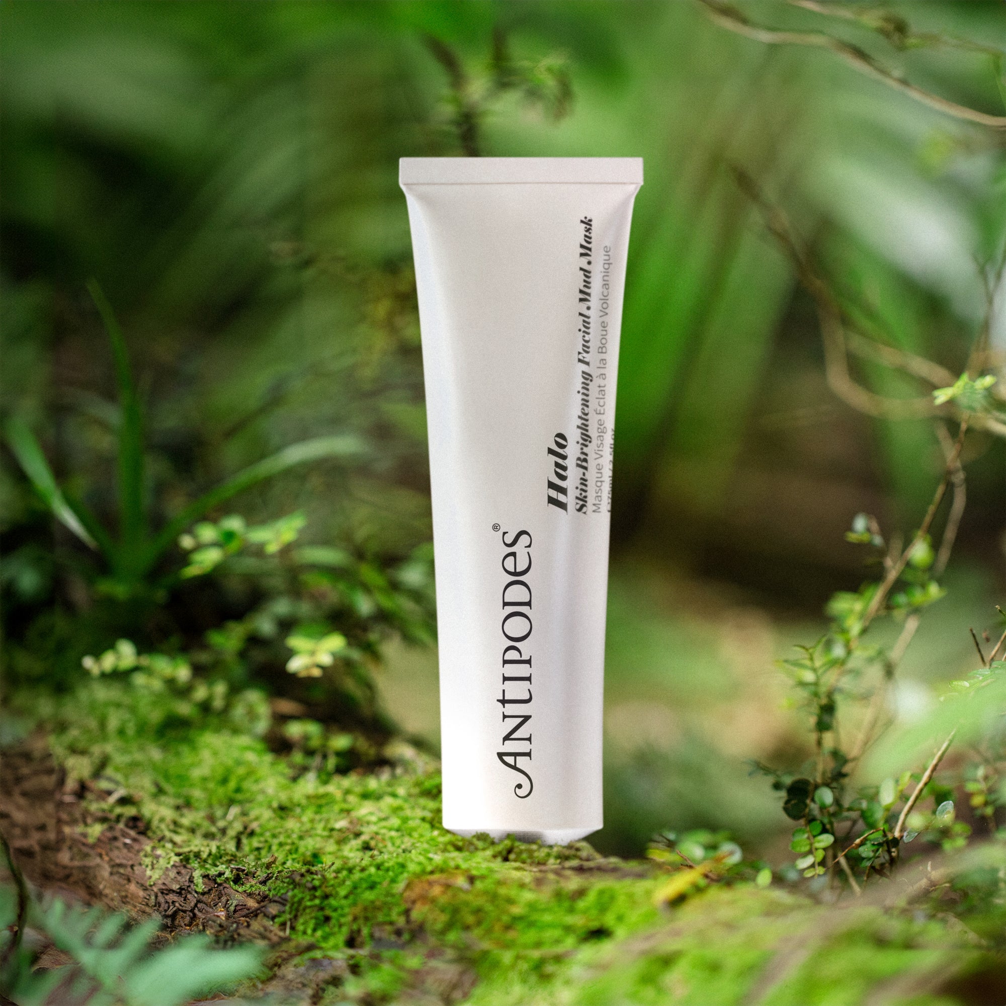 Antipodes Halo Skin-Brightening Facial Mud Mask-The Living Co.