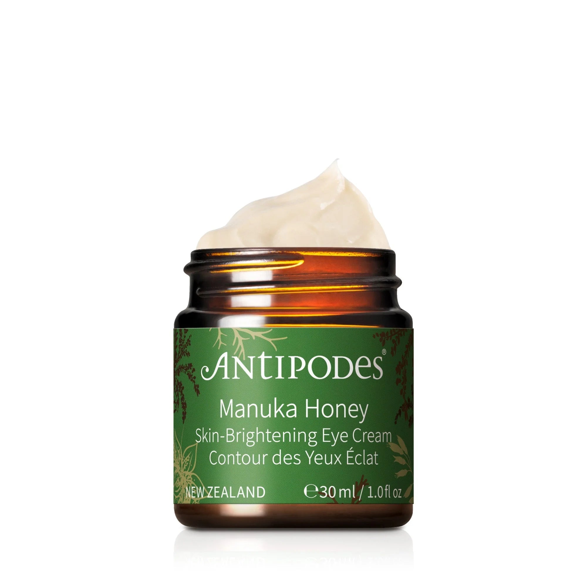 Antipodes Manuka Honey Skin-Brightening Eye Cream 30ml-The Living Co.