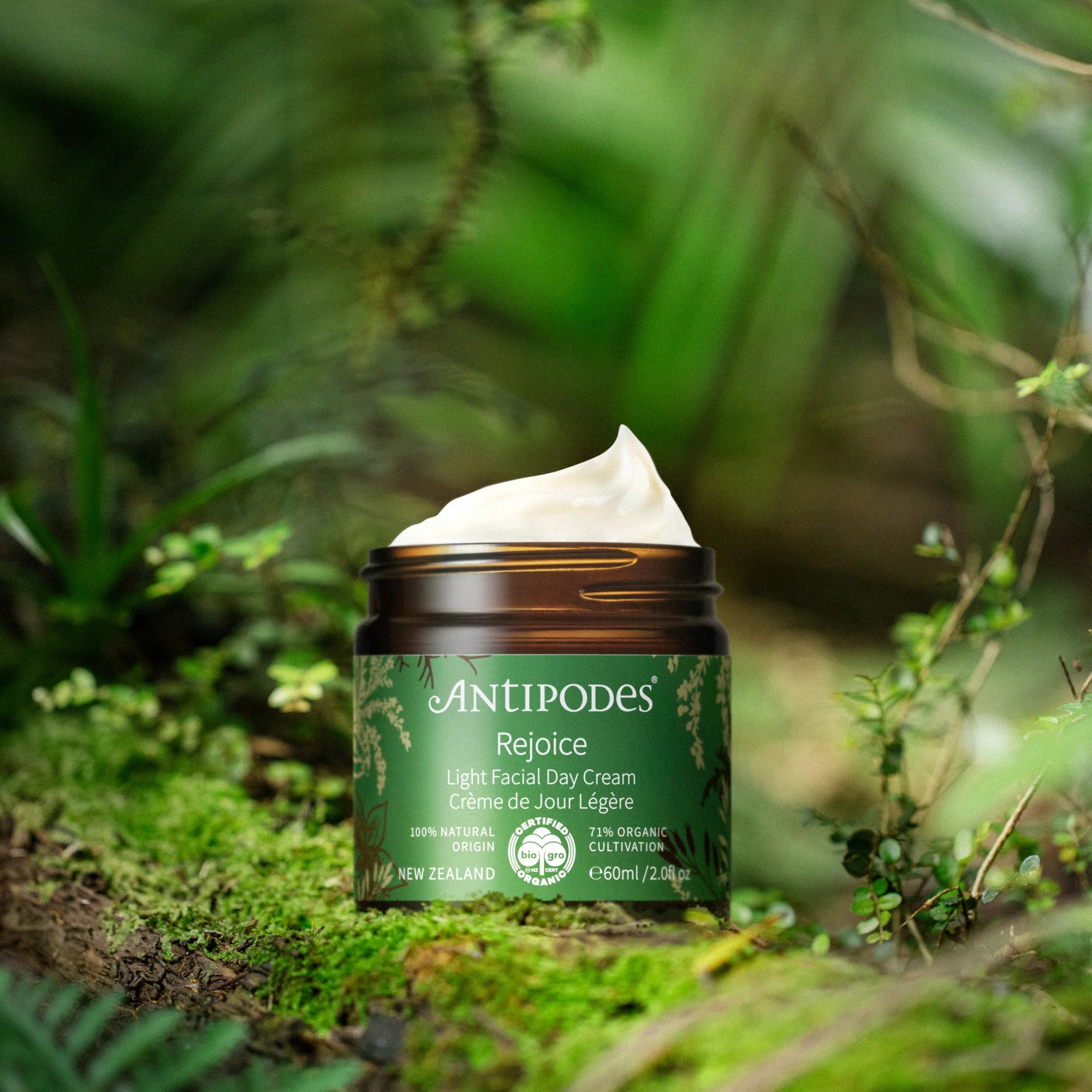 Antipodes Rejoice Light Facial Day Cream 60ml-The Living Co.