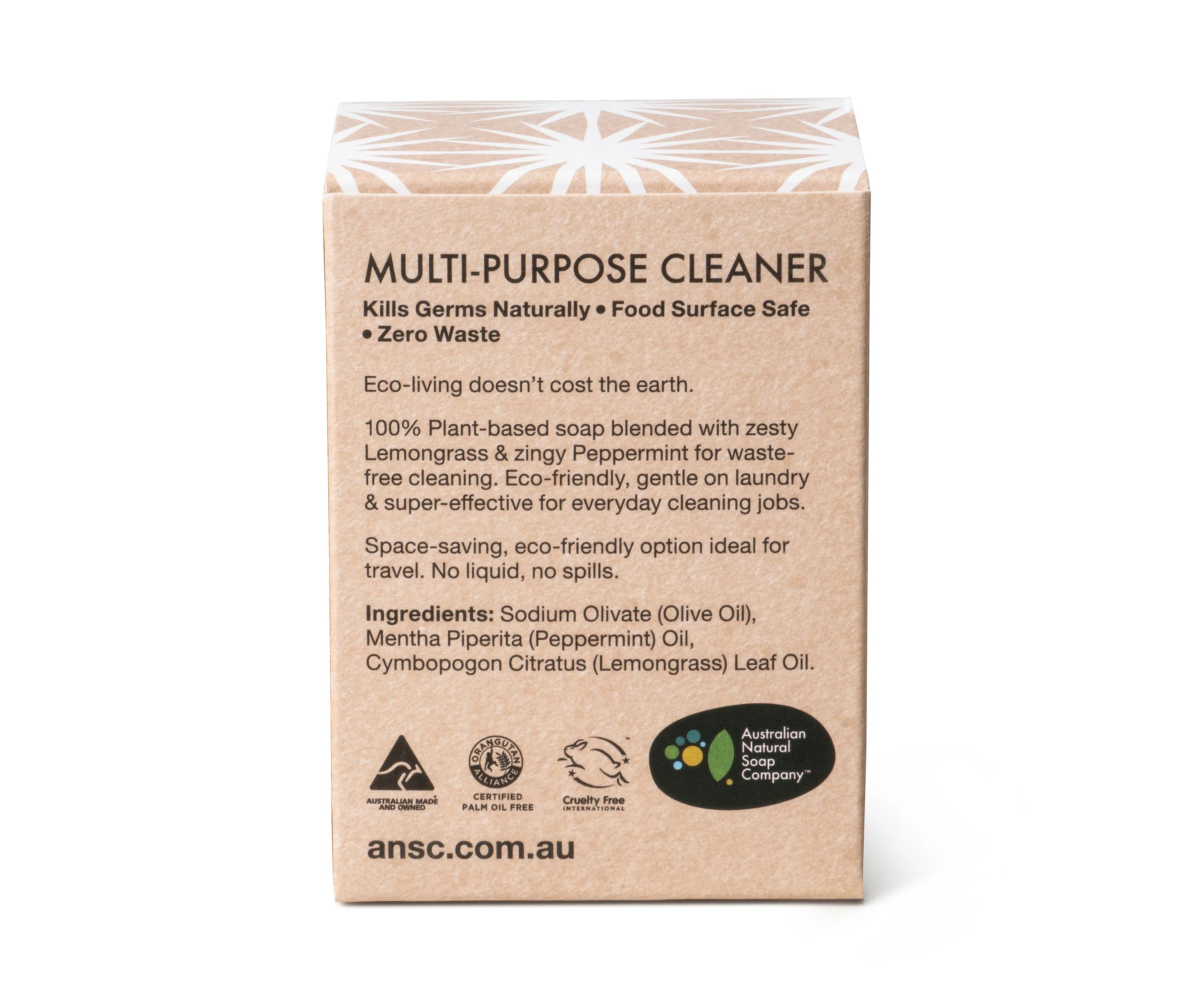 Australian Natural Soap Company Multi-Purpose Cleaner-The Living Co.