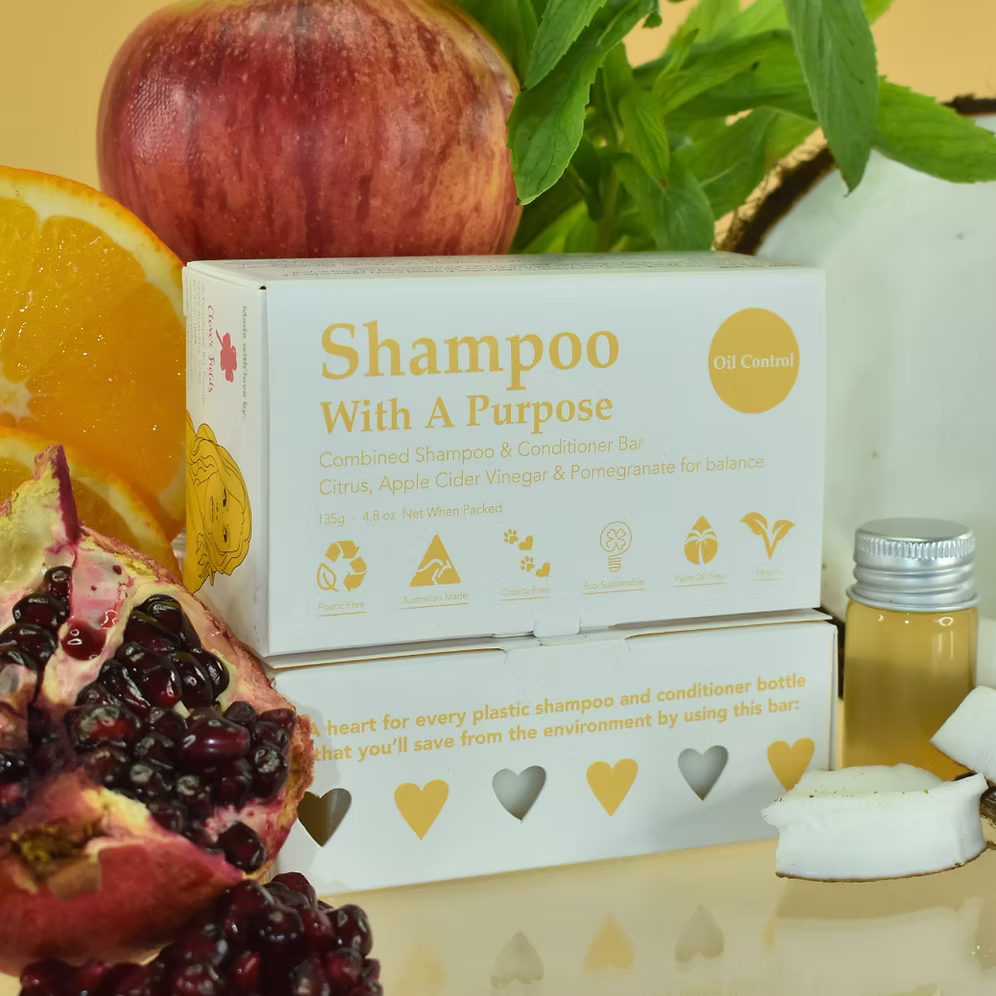 Shampoo With A Purpose Oil Control Shampoo & Conditioner Bar