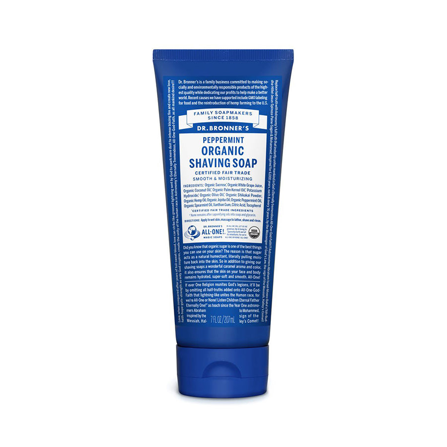 Dr. Bronner's Shaving Soap Baby Unscented-The Living Co.