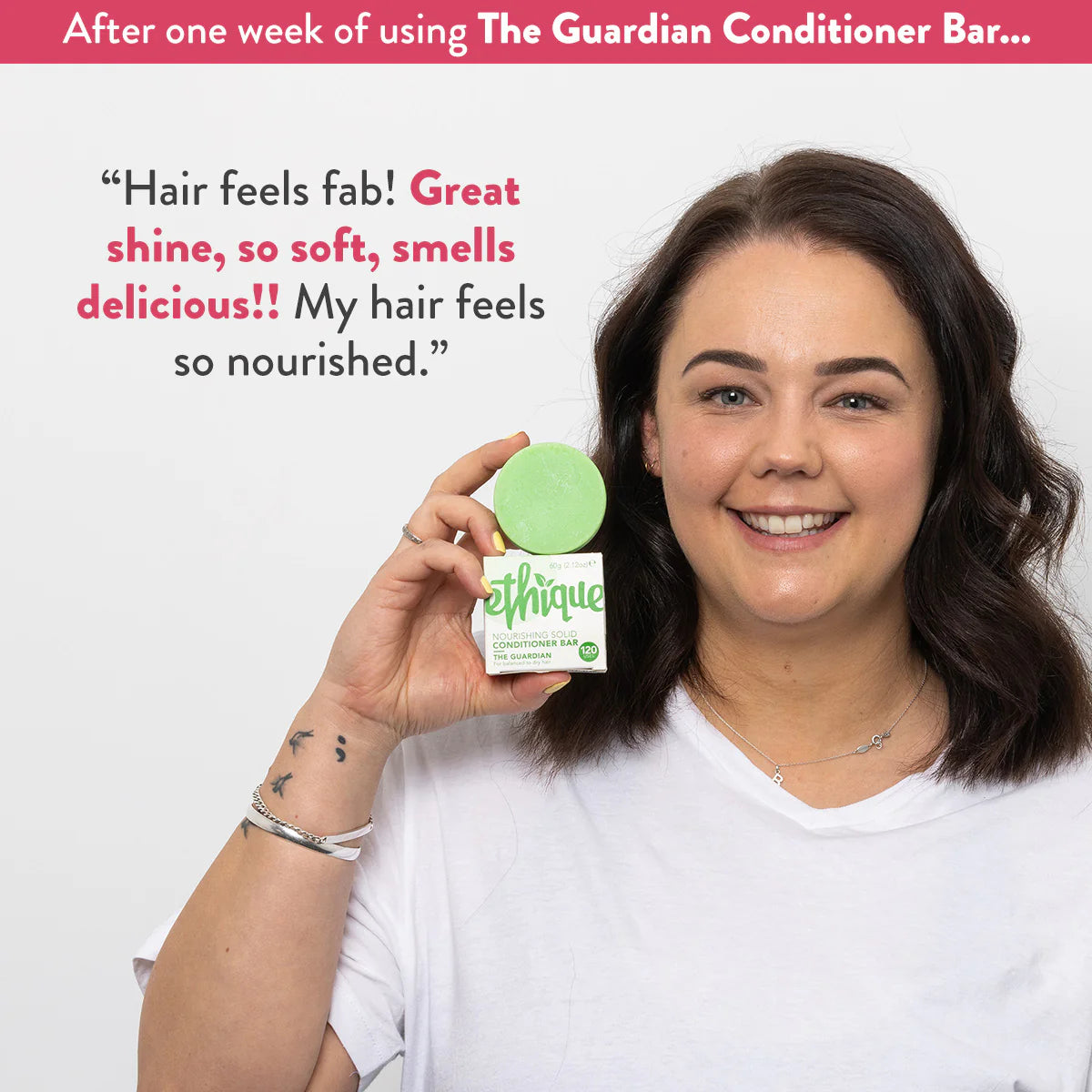 Ethique Nourishing Conditioner Bar for Dry Hair: The Guardian-The Living Co.