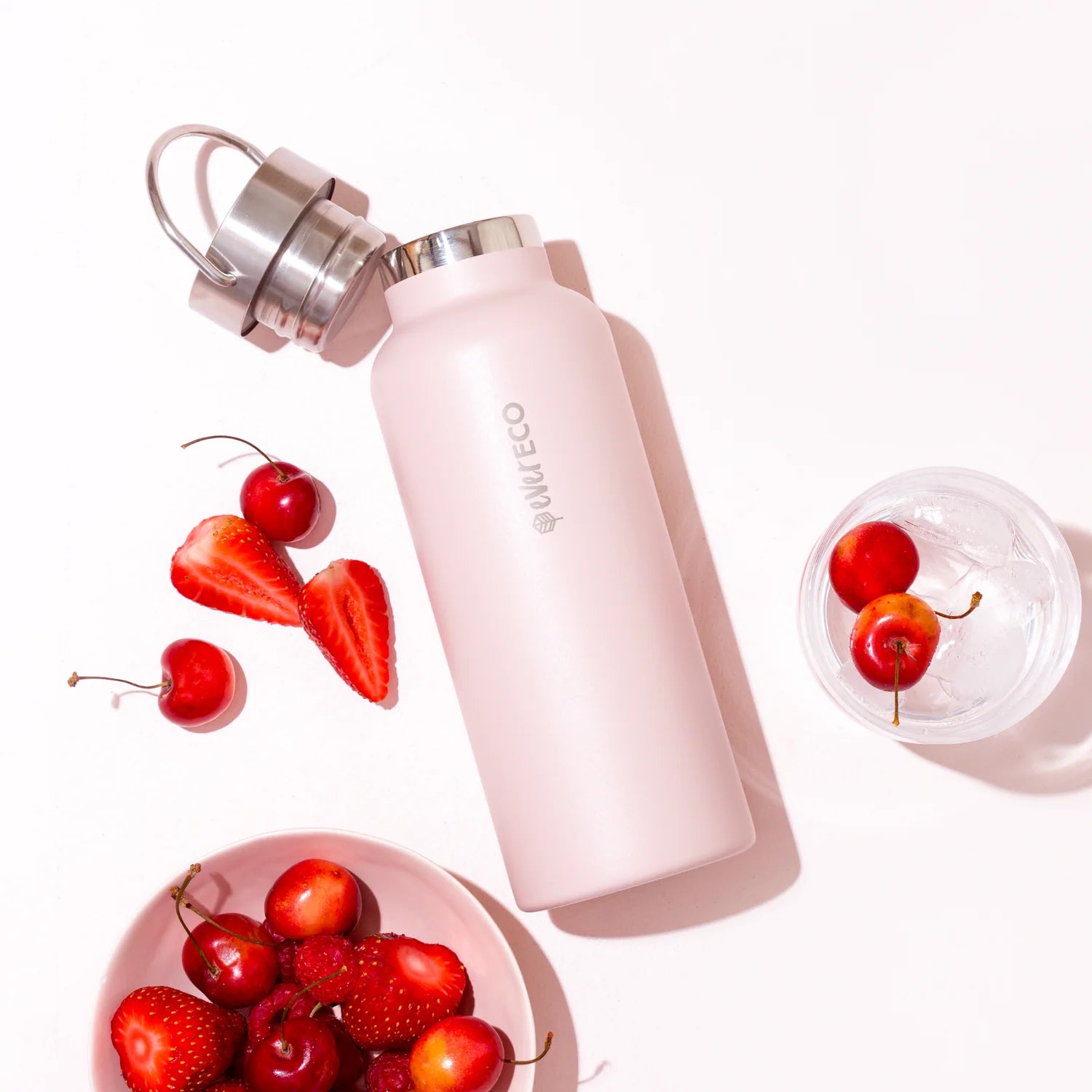 Ever Eco Insulated Drink Bottle Rose - 500ml