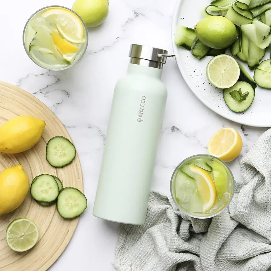 Ever Eco Insulated Drink Bottle Brushed Stainless - 750ml