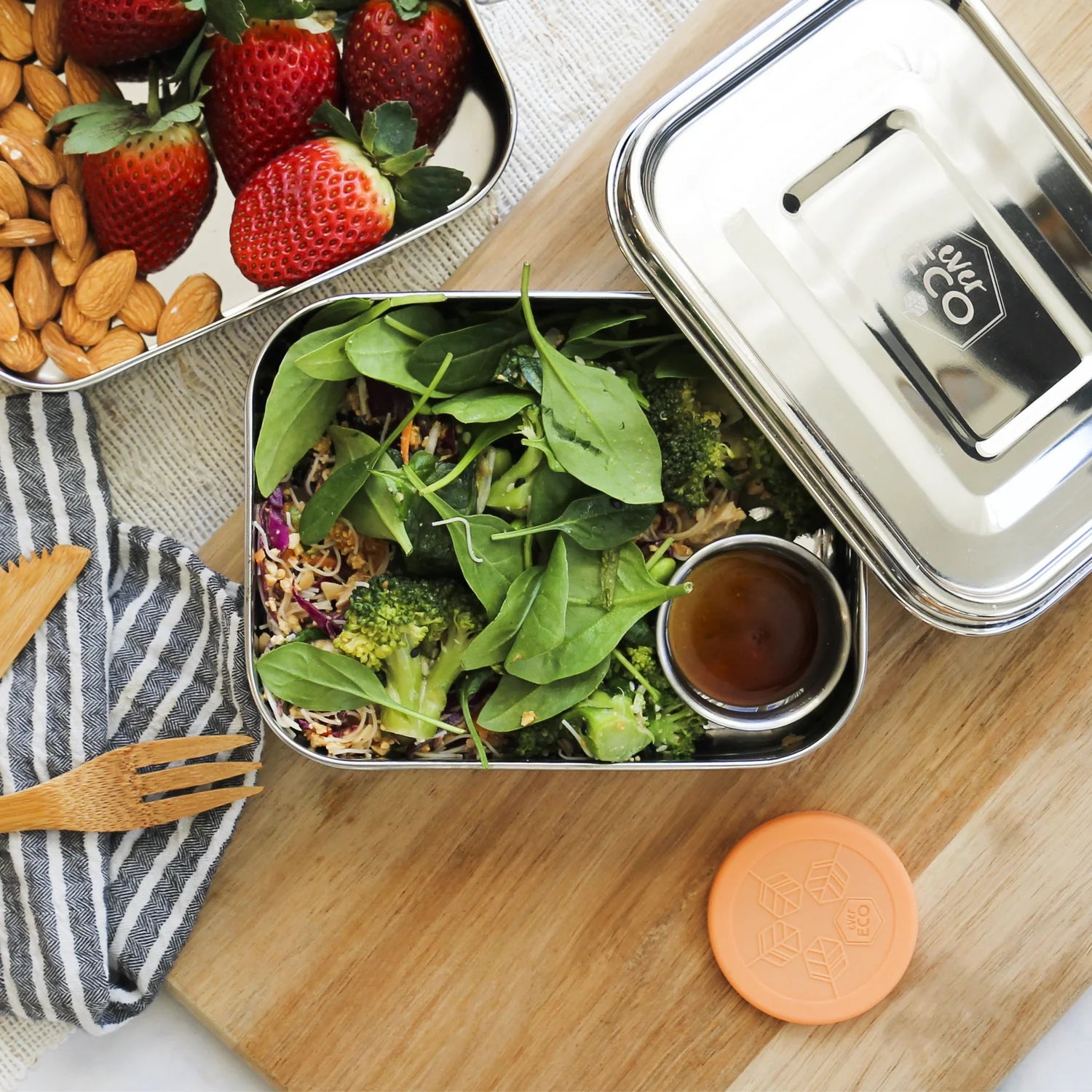 Ever Eco Stainless Steel Mini Containers-The Living Co.