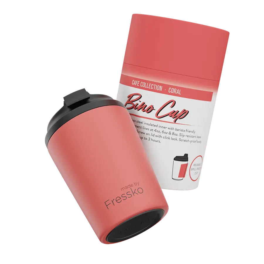 Fressko Reusable Cup Bino Coral