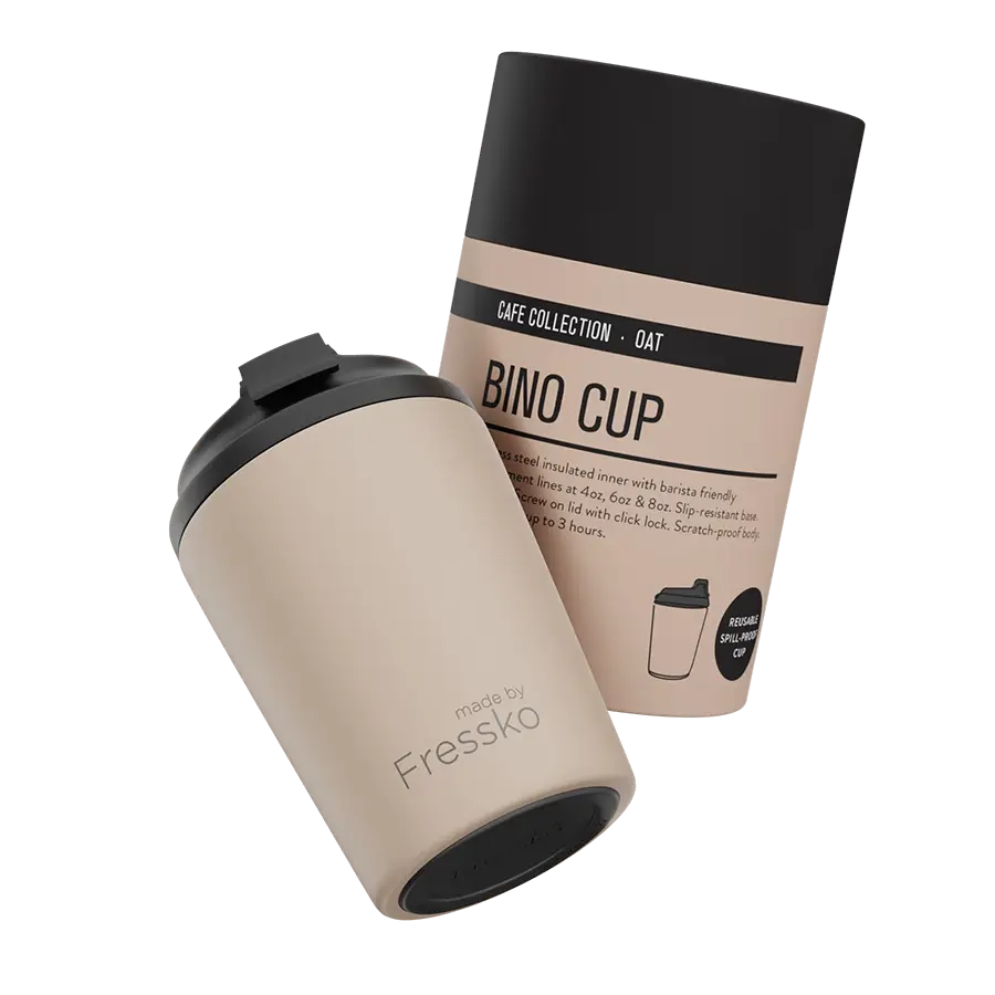 Fressko Reusable Cup Bino Oat