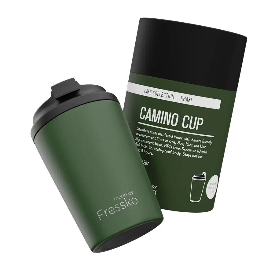 Fressko Reusable Cup Camino Khaki