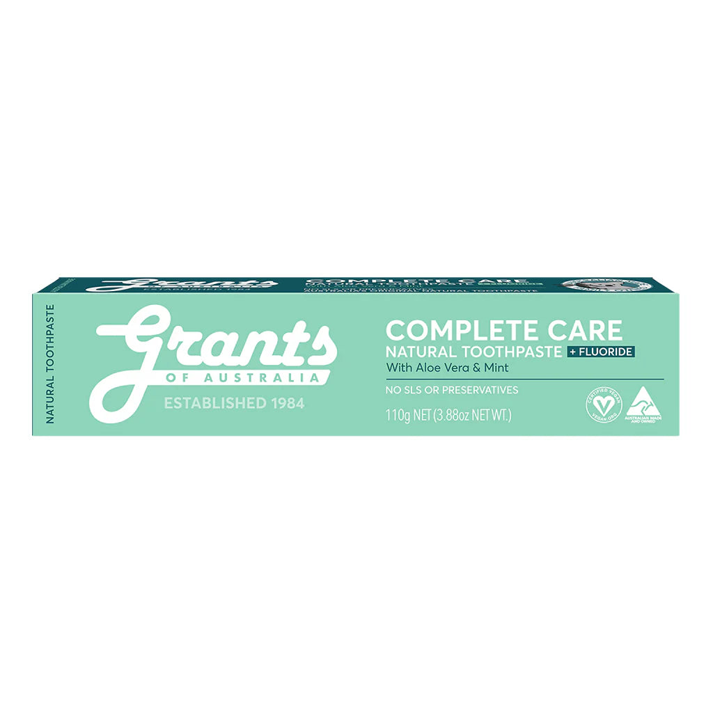 Grants Complete Care with Fluoride Natural Toothpaste-The Living Co.