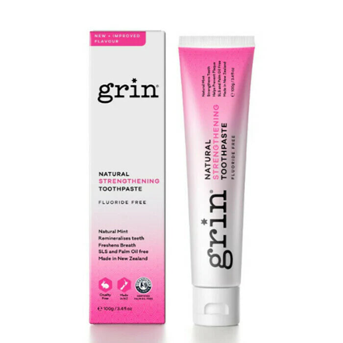 Grin Strengthening Toothpaste-The Living Co.