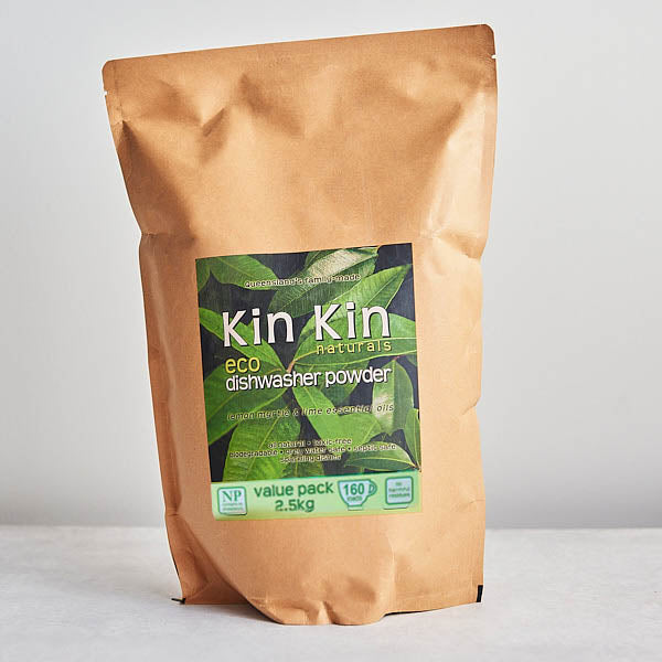 Kin Kin Naturals Dishwasher Powder Lemon Myrtle & Lime 2.5kg-The Living Co.