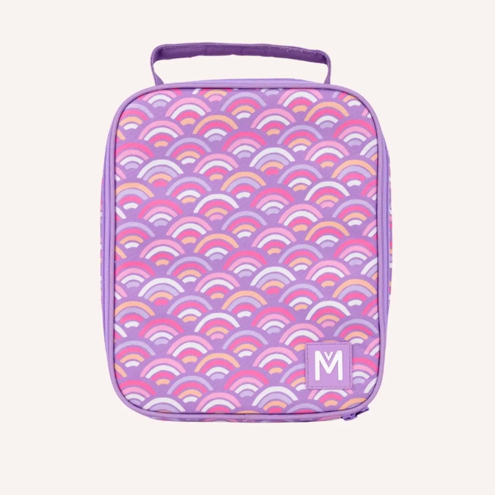 MontiiCo Insulated Lunch Bag - Rainbow Roller-The Living Co.